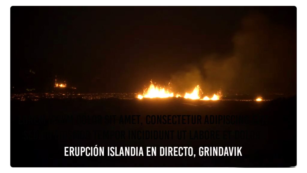 Erupción Islandia en directo, Grindavik