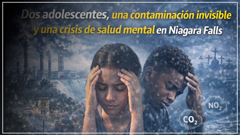 Cataratas del Niagara contaminación salud mental