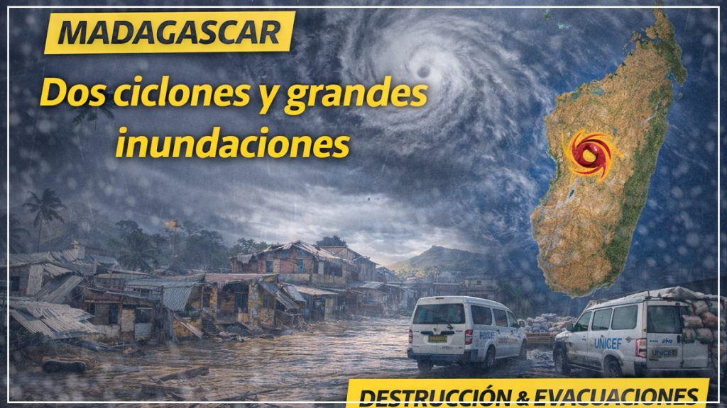 Ciclón Gezani en Madagascar: dos golpes y grandes inundaciones Inundaciones Madagascar