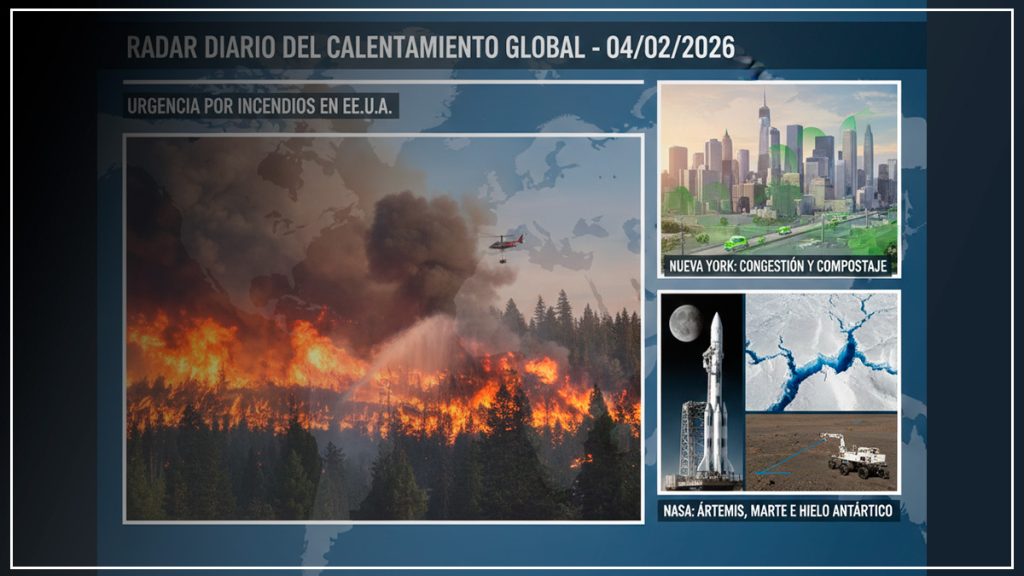 Radar diario cambio climático 4 de febrero